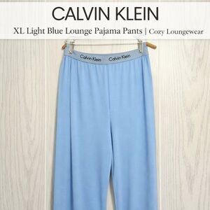 Calvin Klein XL Light Blue Lounge Pajama Pants